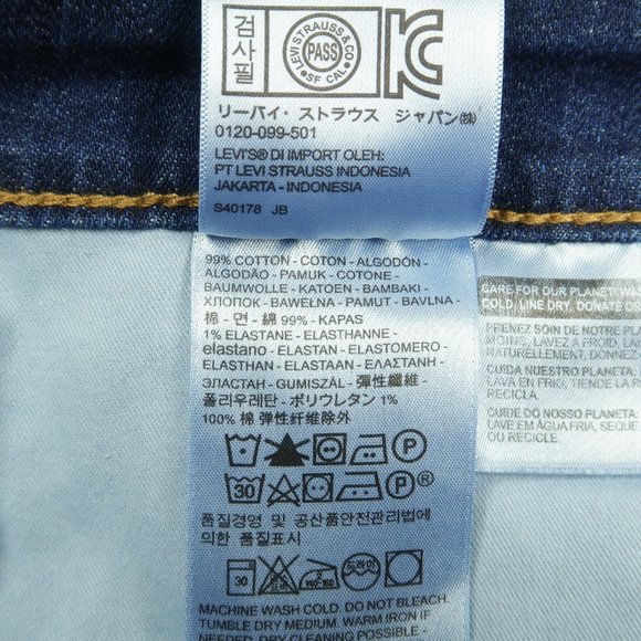 Levi's 415 Classic Boot Cut Jeans SIze 24W - Picture 6 of 8